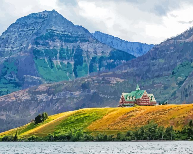 Canada waterton national park painting by numbers.jpeg