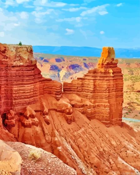 Capitol reef chimney rock painting by numbers.jpeg