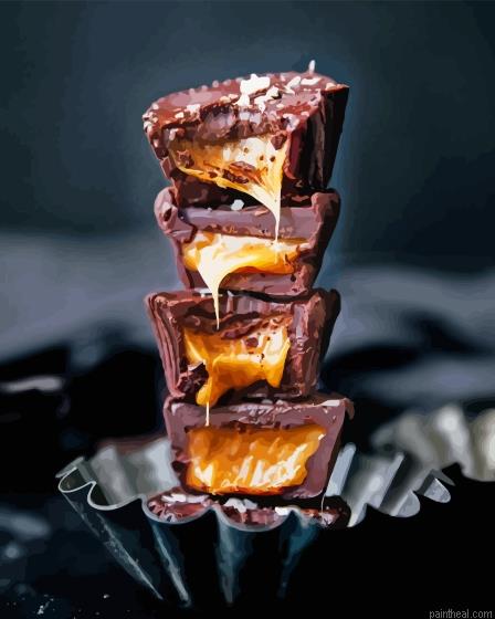 Caramel and chocolate cups painting by numbers.jpeg
