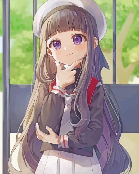 Cardcaptor sakura tomoyo daidouj painting by numbers.jpeg