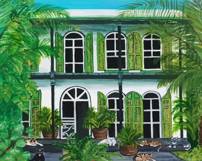 Cats hemingway house painting by numbers.jpeg