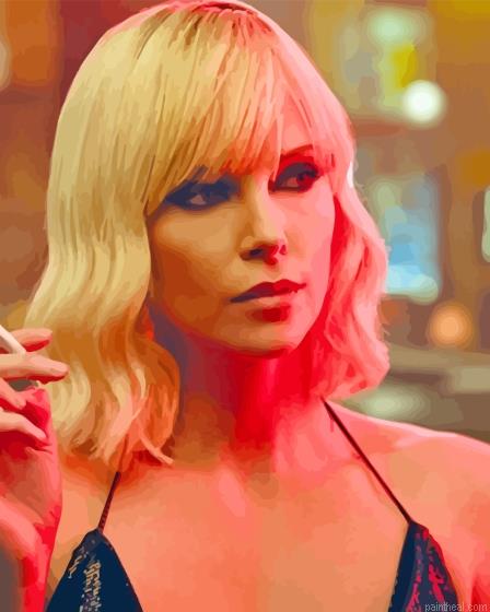 Charlize theron in atomic blonde painting by numbers.jpeg