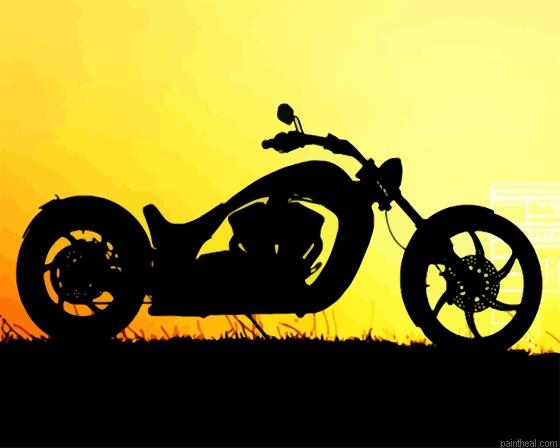 Chopper bike silhouette painting by numbers.jpeg