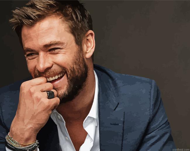 Chris hemsworth laughing painting by numbers.jpeg