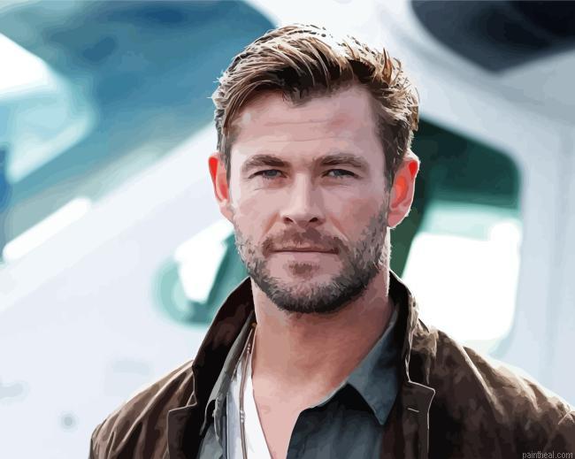 Chris hemsworth painting by numbers.jpeg