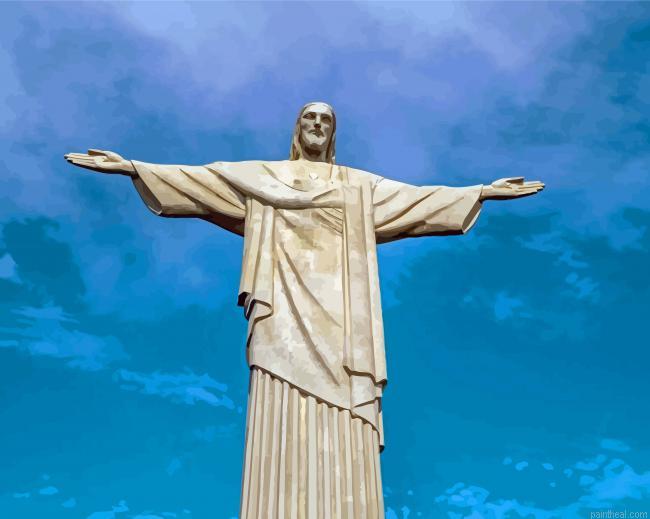 Christ the redeemer brazil painting by numbers.jpeg