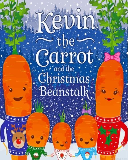Christmas kevin the carrot family painting by numbers.jpeg