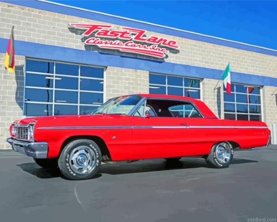 Classic 64 impala car painting by numbers.jpeg