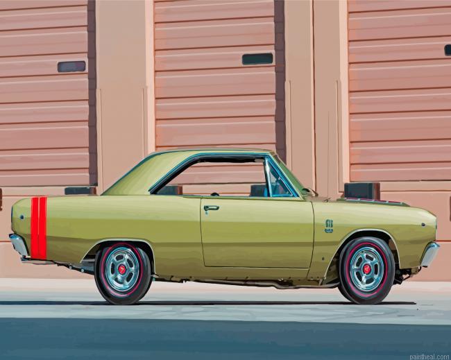 Classic dodges car painting by numbers.jpeg
