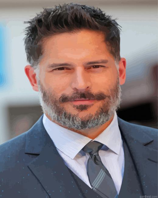 Classy joe manganiello painting by numbers.jpeg