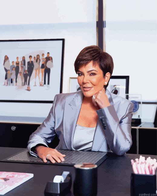 Classy kris jenner painting by numbers.jpeg