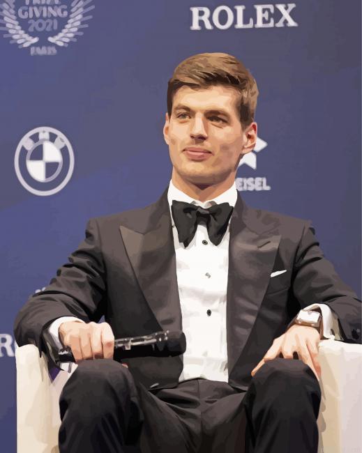 Classy max verstappen painting by numbers.jpeg