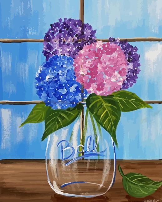 Colorful hydrangeaq painting by numbers.jpeg