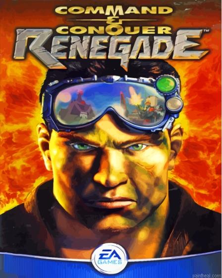 Command and conquer video game poster painting by numbers.jpeg