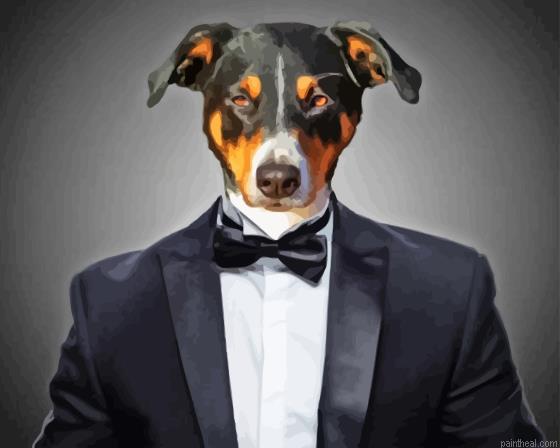 Cool dog in suit painting by numbers.jpeg
