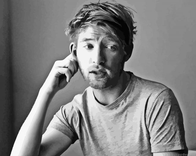 Cool domhnall gleeson painting by numbers.jpeg
