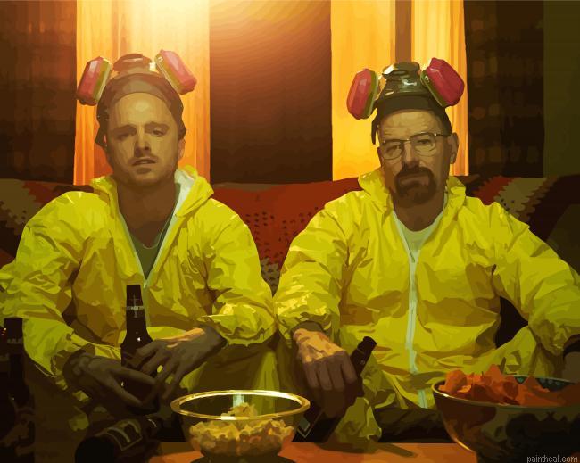 Cool jessie pinkman painting by numbers.jpeg