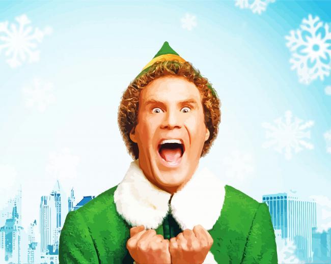 Cool movie elf painting by numbers.jpeg