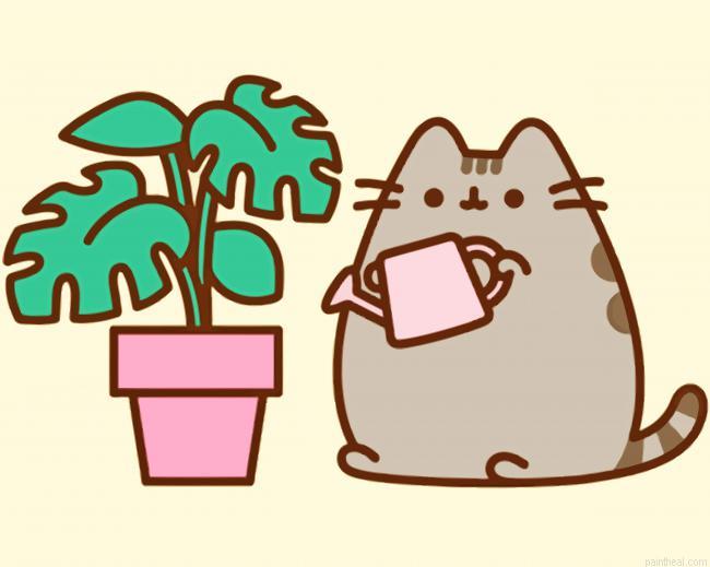 Cool pusheen cat painting by numbers.jpeg