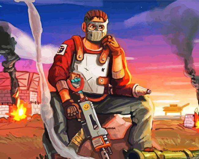 Cool rust video game painting by numbers.jpeg