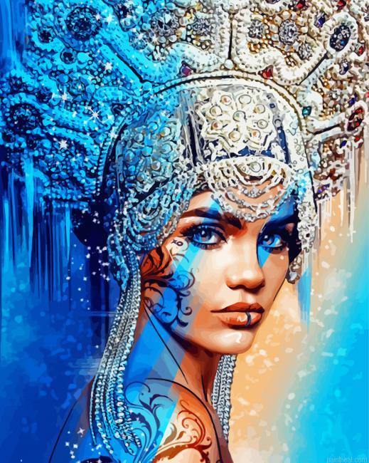 Cool snow queen painting by numbers.jpeg