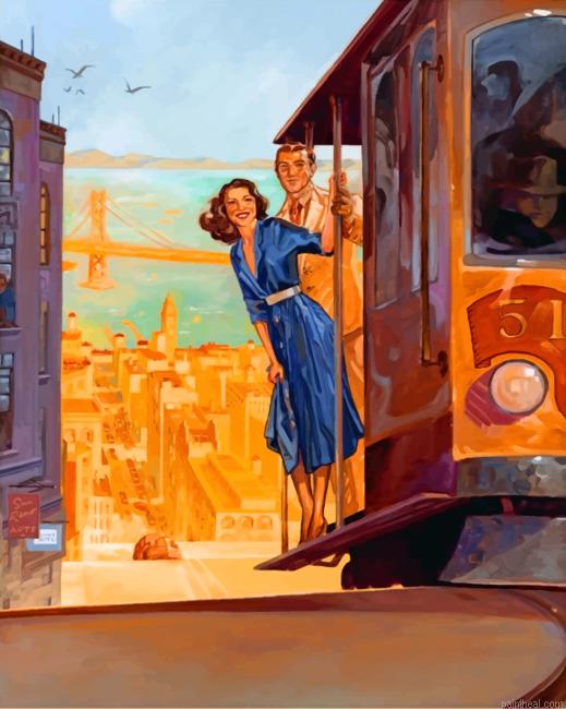 Couple on tram painting by numbers.jpeg
