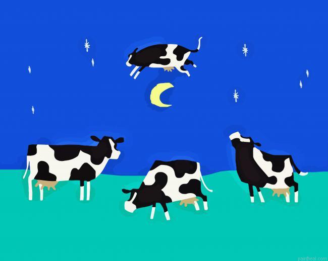 Cow jumped over moon painting by numbers.jpeg