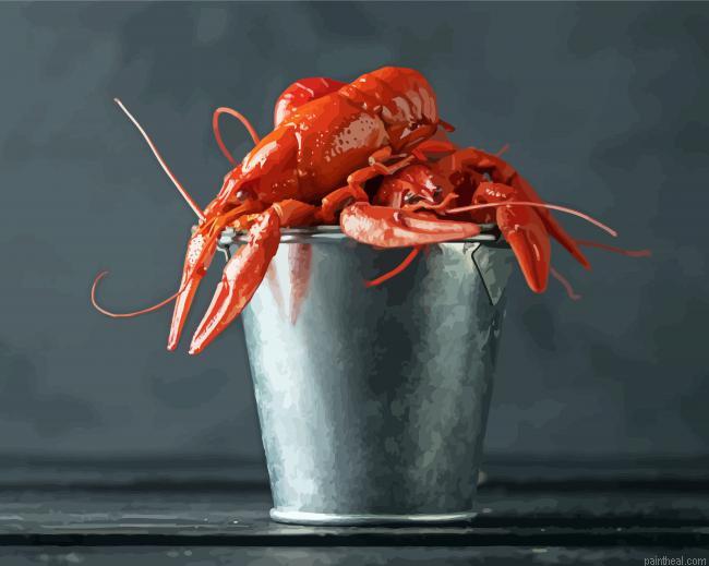 Crayfish in small bucket painting by numbers.jpeg