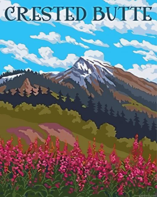 Crested butte colorado poster painting by numbers.jpeg