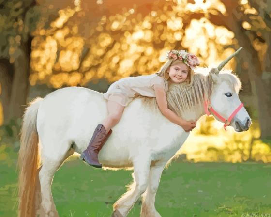 Cute child on horse painting by numbers.jpeg