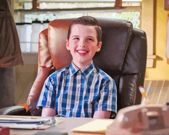 Cute young sheldon painting by numbers.jpeg