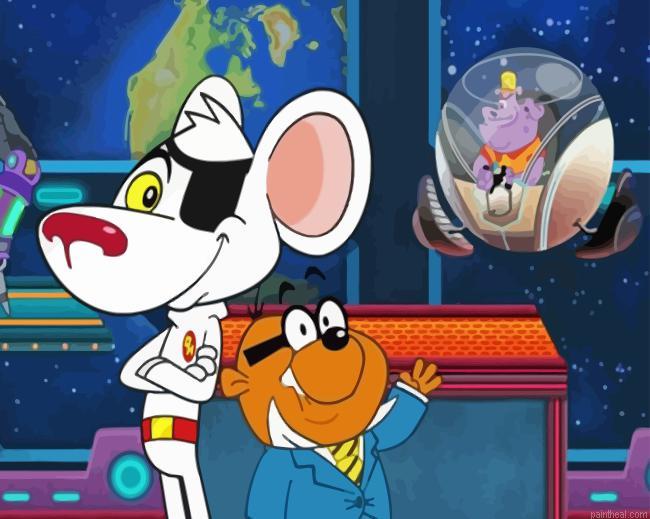 Danger mouse painting by numbers.jpeg