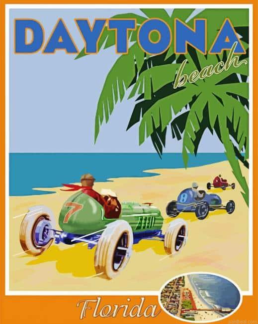 Daytona beach vintage poster painting by numbers.jpeg