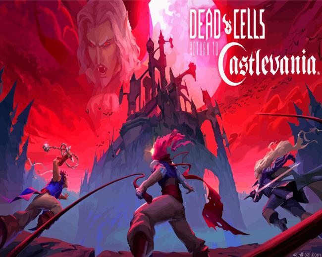 Dead cells castlevania painting by numbers.jpeg