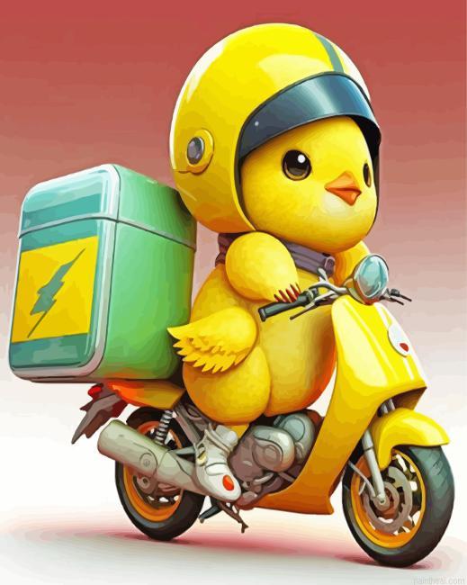 Delivery chick painting by numbers.jpeg