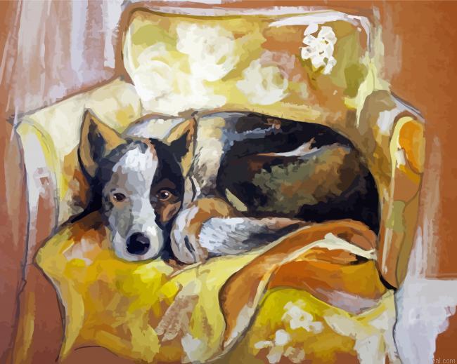 Dog on chair painting by numbers.jpeg