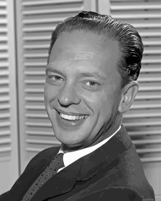 Don knotts in black and white painting by numbers.jpeg
