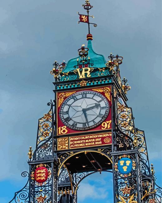 Eastgate clock landmark painting by numbers.jpeg