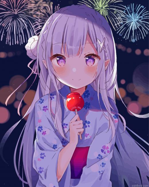 Emilia re zero painting by numbers.jpeg