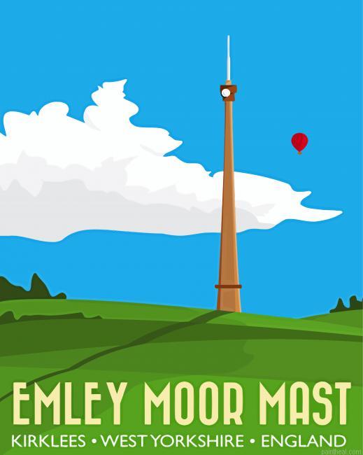 Emley moor mast poster art painting by numbers.jpeg