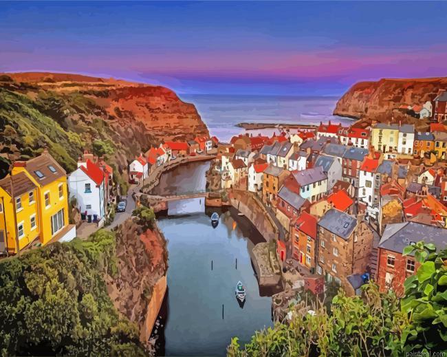 England village staithes painting by numbers.jpeg
