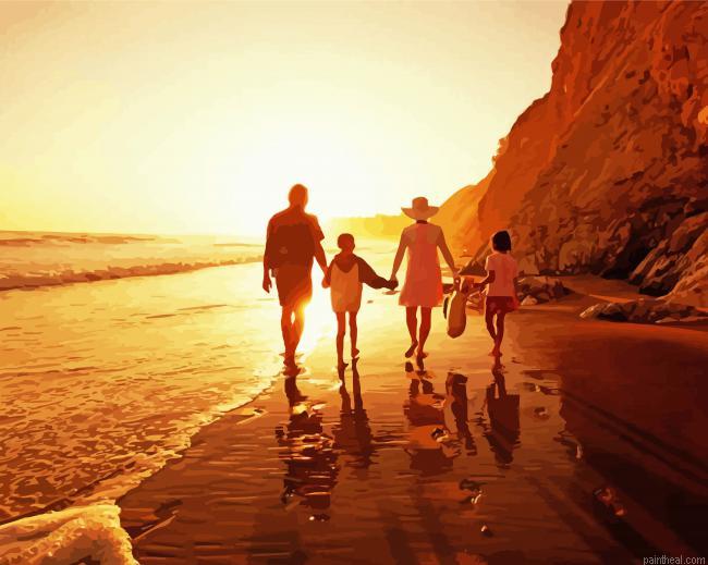 Family walking on beach painting by numbers.jpeg