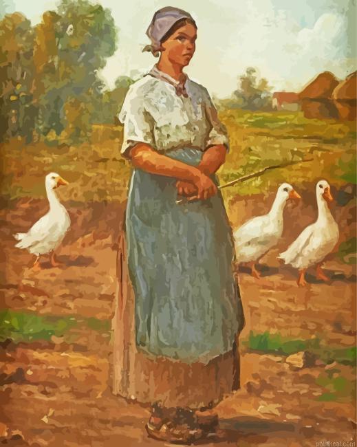 Farm girl painting by numbers.jpeg