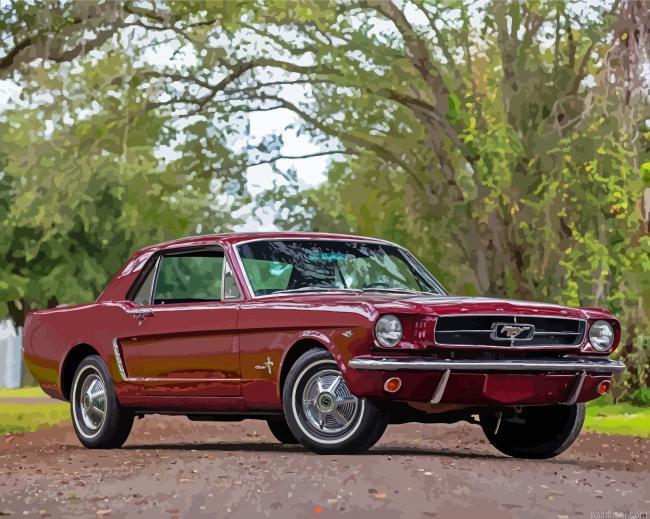 Ford mustang 65 car painting by numbers.jpeg