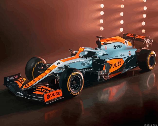 Formula one mclaren race car painting by numbers.jpeg