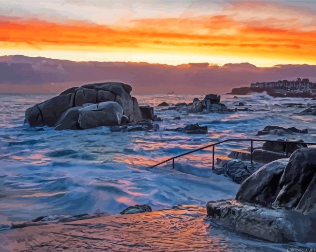 Forty foot at sunset painting by numbers.jpeg