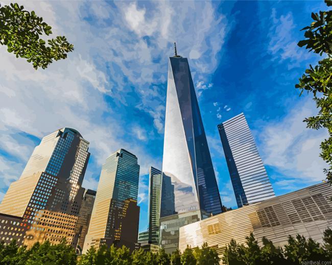 Freedom tower ny city painting by numbers.jpeg