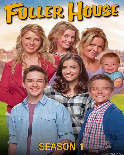 Fuller house poster painting by numbers.jpeg