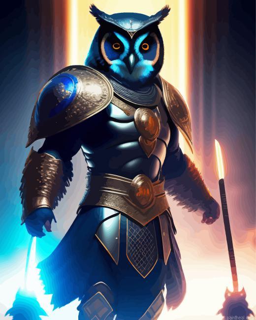Futurism owl fighter painting by numbers.jpeg