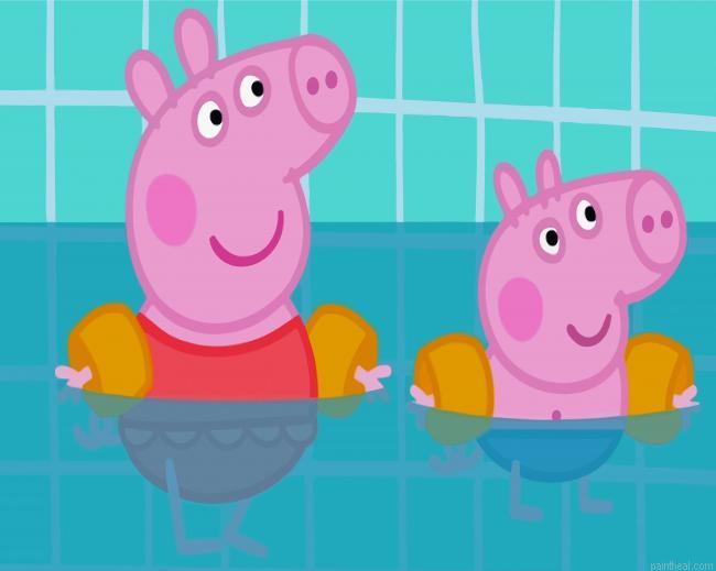 George pig swimming painting by numbers.jpeg
